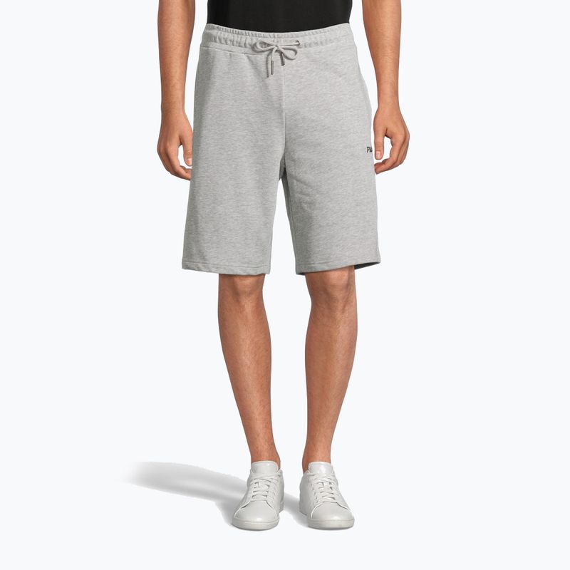 Herren FILA Blehen Sweat shorts hellgrau melange