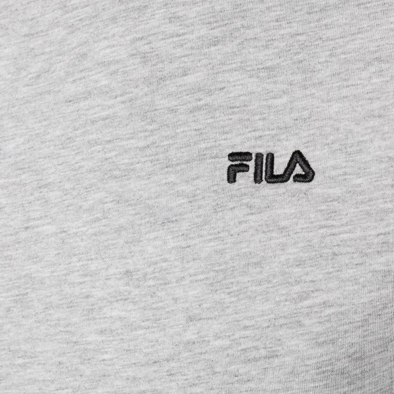 FILA Herren-T-Shirt Berloz hellgrau melange 3