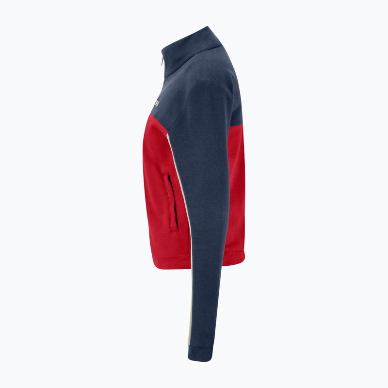 FILA Damen Sweatshirt Bruckberg Track schwarz iris true red antique white