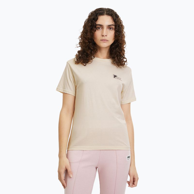 FILA Damen-T-Shirt Beulich antik-weiß