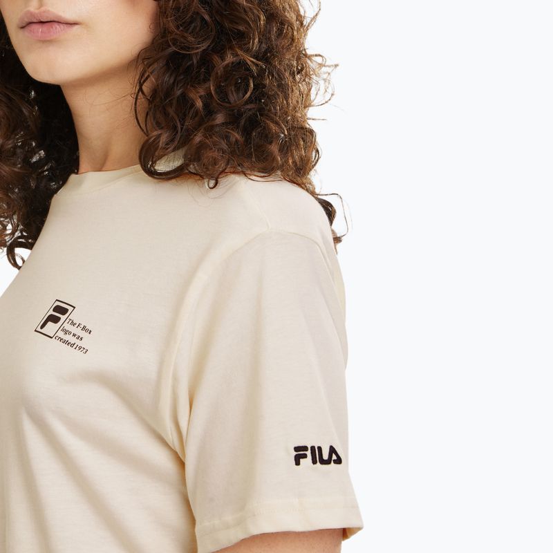 FILA Damen-T-Shirt Beulich antik-weiß