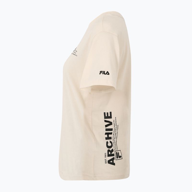 FILA Damen-T-Shirt Beulich antik-weiß