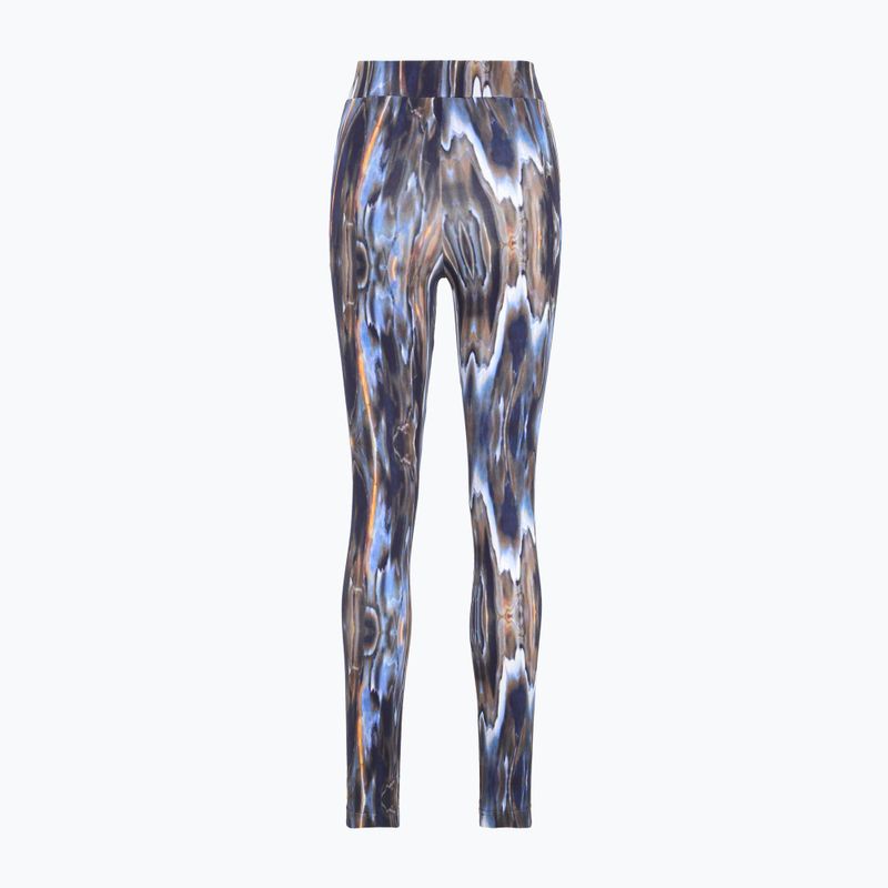 FILA Damen Leggings Clamart AOP Hohe Taille blau schmelzend aop 7