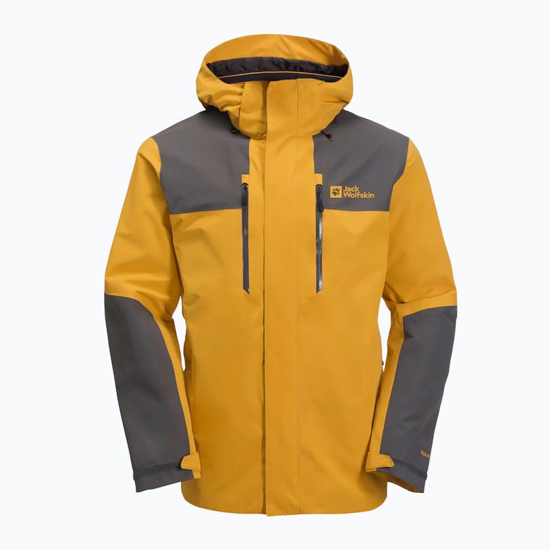 Jack Wolfskin Herren 3-in-1-Jacke Jasper 2L curry 6