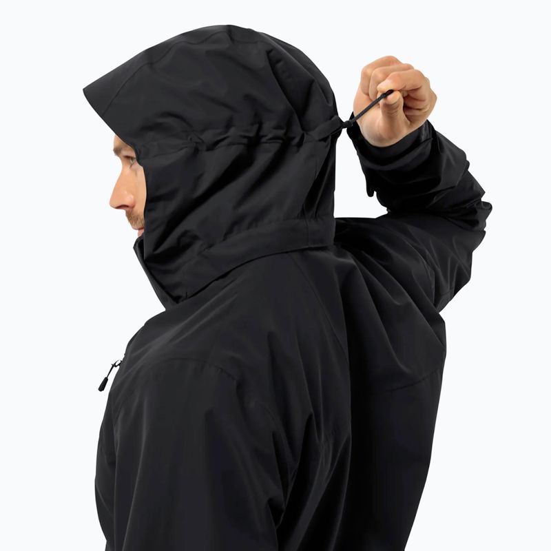Jack Wolfskin Herren 3-in-1 Jacke Jasper 2L schwarz 3