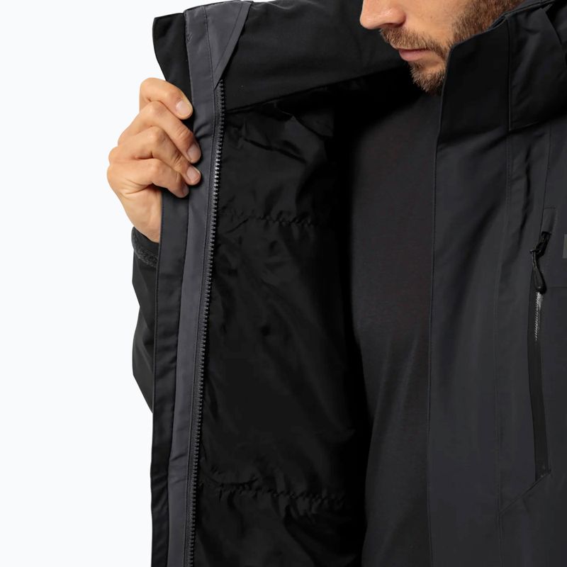 Jack Wolfskin Herren 3-in-1 Jacke Jasper 2L schwarz 4