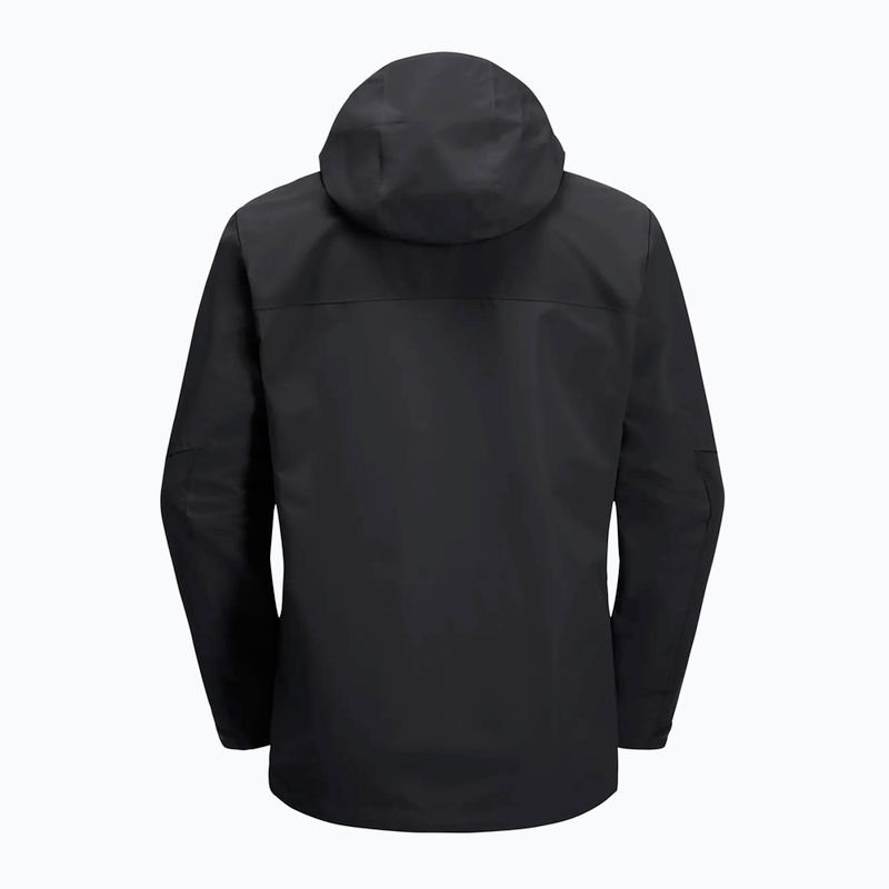 Jack Wolfskin Herren 3-in-1 Jacke Jasper 2L schwarz 7