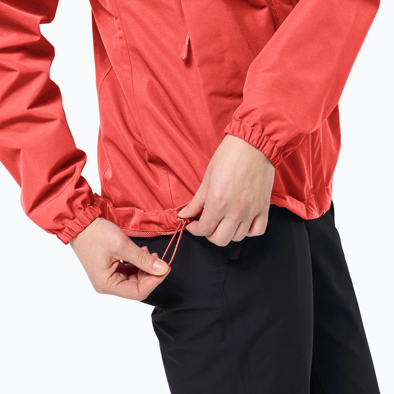 Jack Wolfskin Stormy Point 2L Damen Regenjacke vibrant rot 6