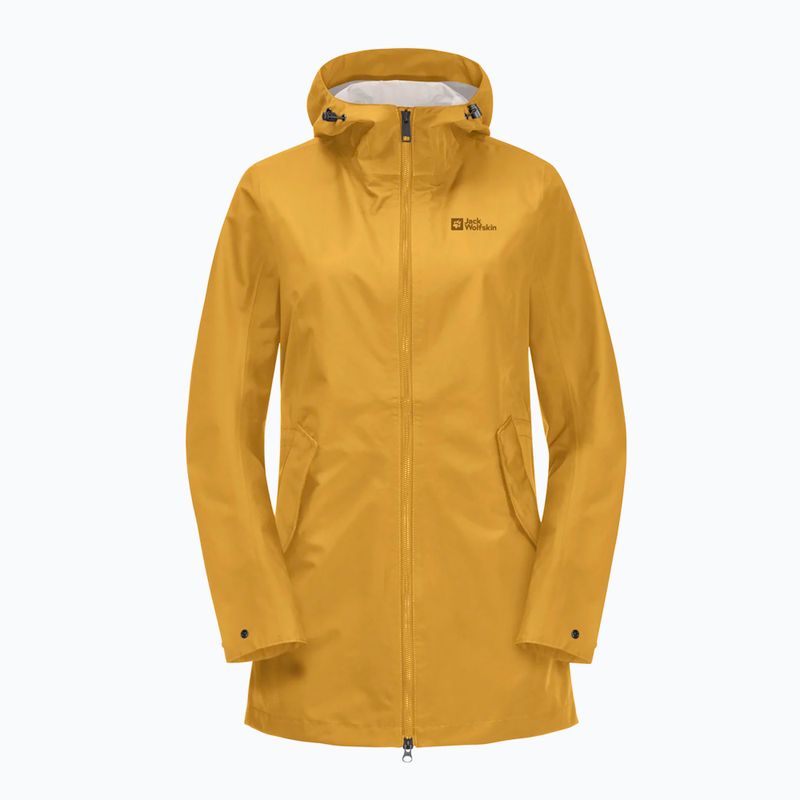 Damen mackintosh Jack Wolfskin Dakar Parka curry 6