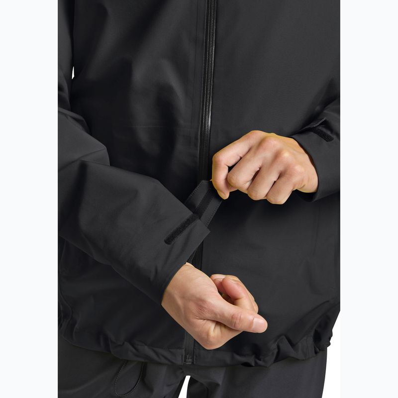 Regenjacke Herren Jack Wolfskin Highest Peak 3L black 9