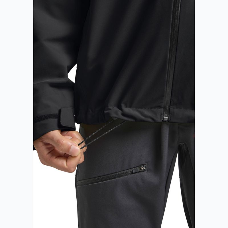 Regenjacke Herren Jack Wolfskin Highest Peak 3L black 10