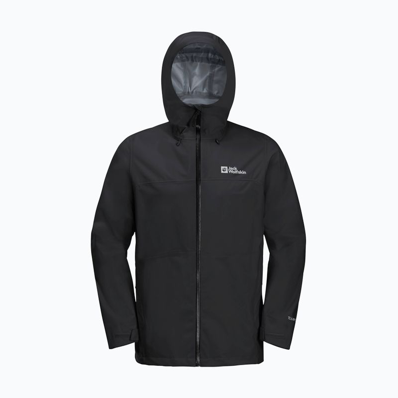 Regenjacke Herren Jack Wolfskin Highest Peak 3L black 12