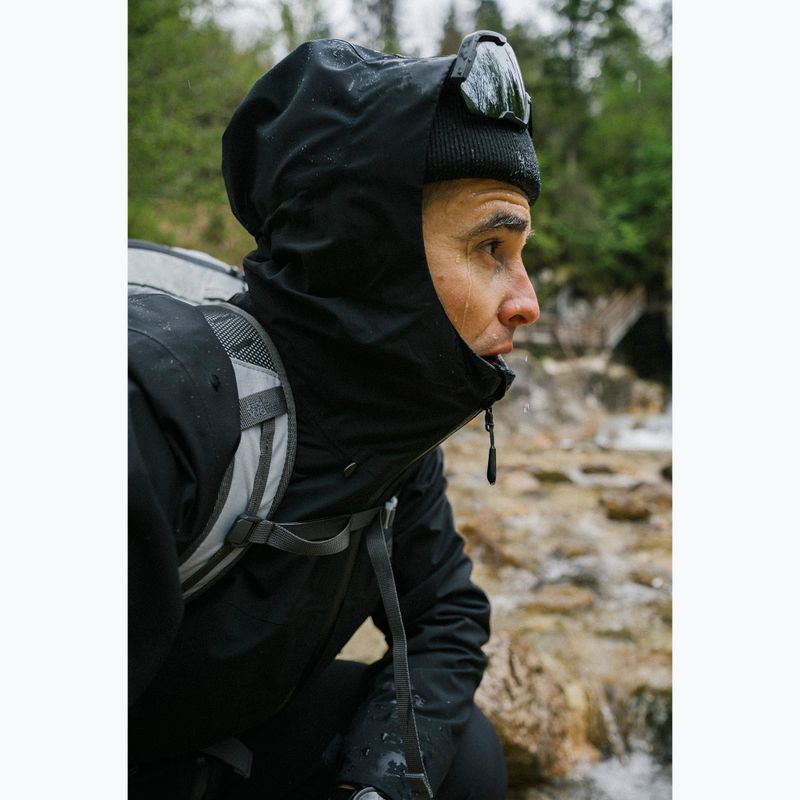 Regenjacke Herren Jack Wolfskin Highest Peak 3L black 22