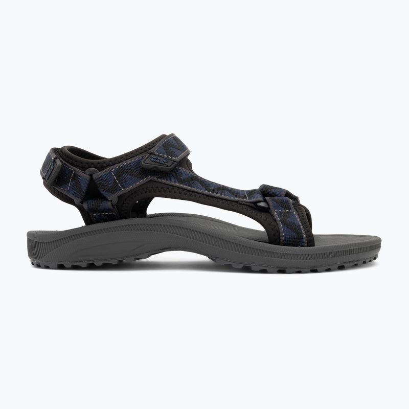 Jack Wolfskin Herren Sandalen Wave Breaker schwarz mitternachtsblau 2
