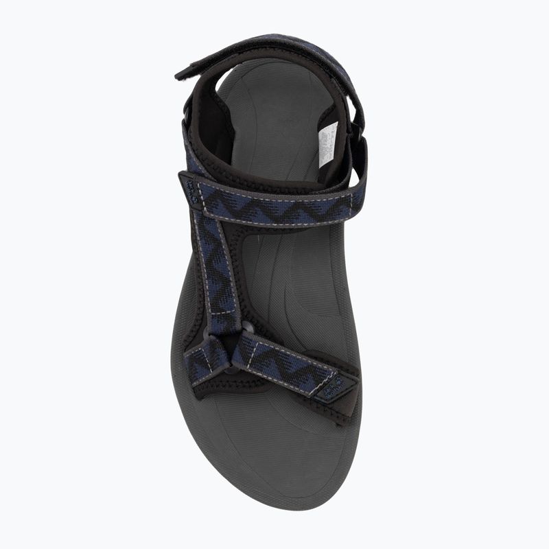 Jack Wolfskin Herren Sandalen Wave Breaker schwarz mitternachtsblau 5