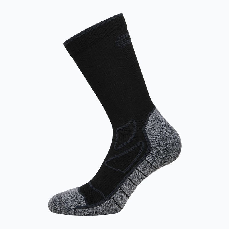 Jack Wolfskin Vojo Socke Cl C Trekkingsocken schwarz