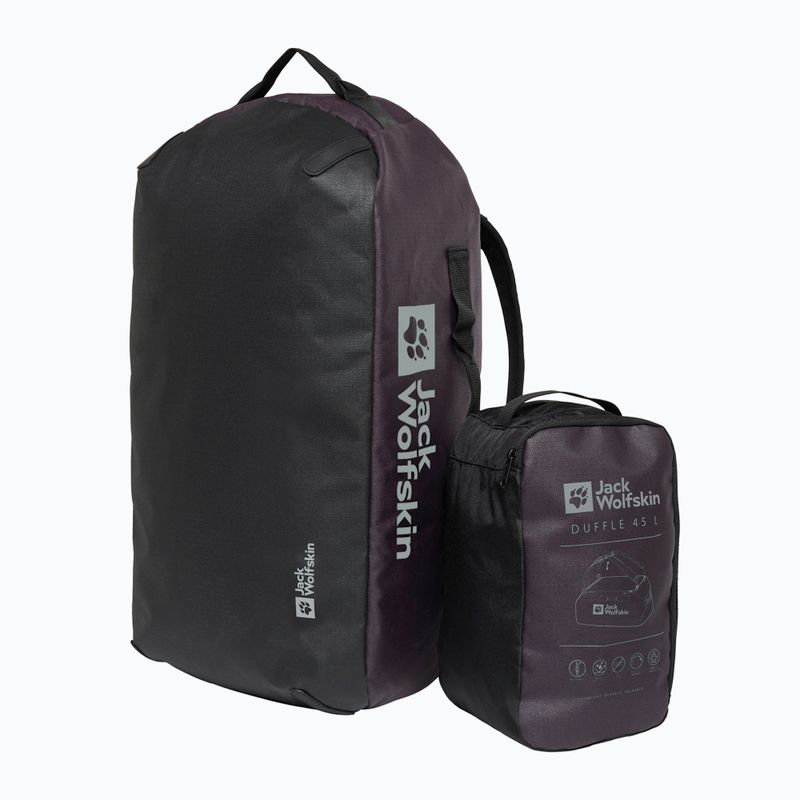 Jack Wolfskin All-In Duffle Reisetasche 45 l Mitternachtspflaume 6