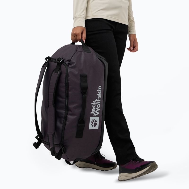 Jack Wolfskin All-In Duffle Reisetasche 45 l Mitternachtspflaume 10