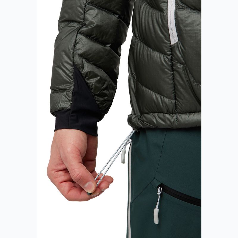 Daunenjacke Herren Jack Wolfskin Alpspitze Down Hoody slate green 5