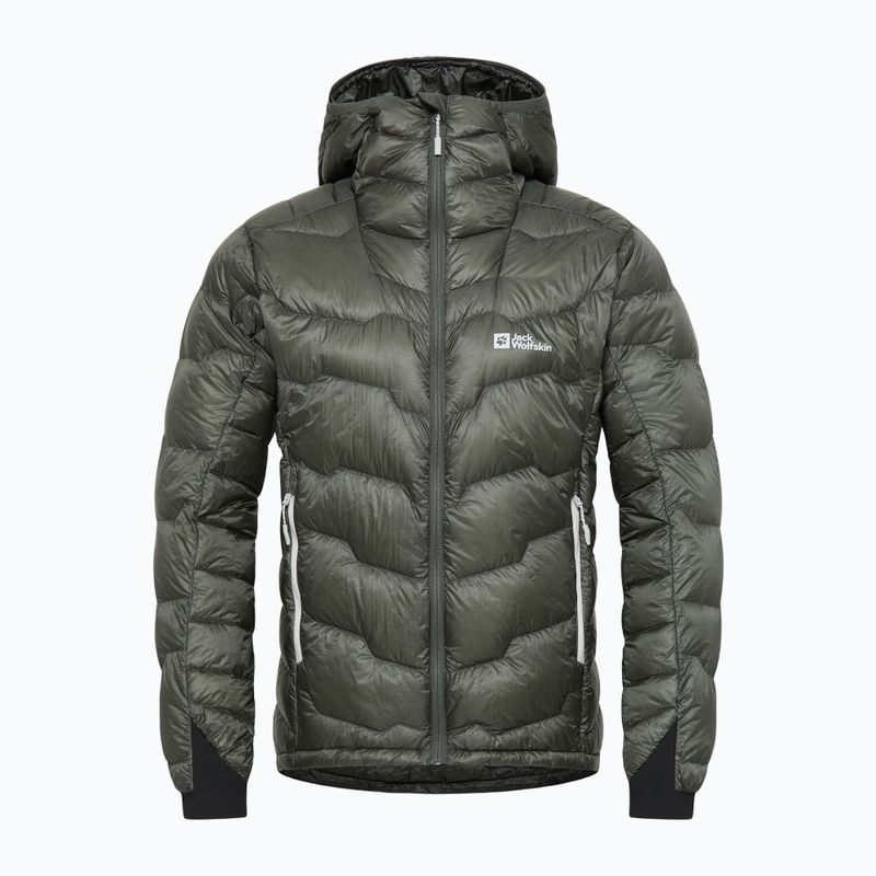 Daunenjacke Herren Jack Wolfskin Alpspitze Down Hoody slate green 6