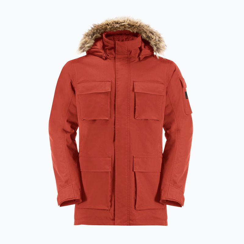 Jack Wolfskin Herren Daunenjacke Glacier Canyon Parka intensiv rost 7