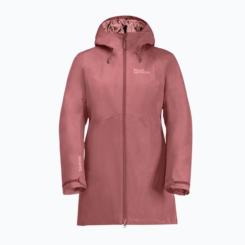 Jack Wolfskin Damen Winterjacke Heidelstein Ins rot ocker 7