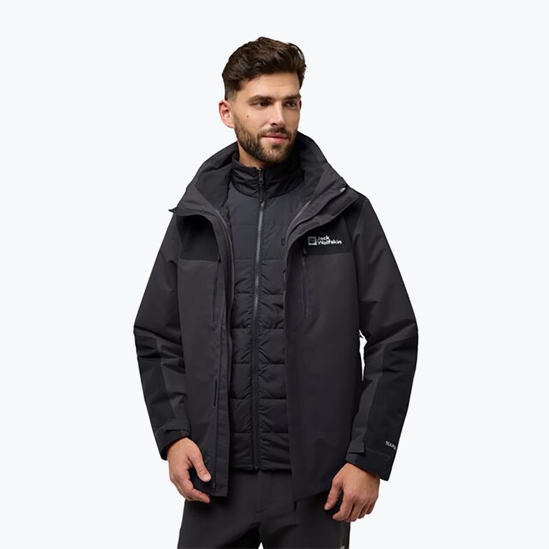 Jack Wolfskin Herren Jasper 3In1 Phantom Jacke 3