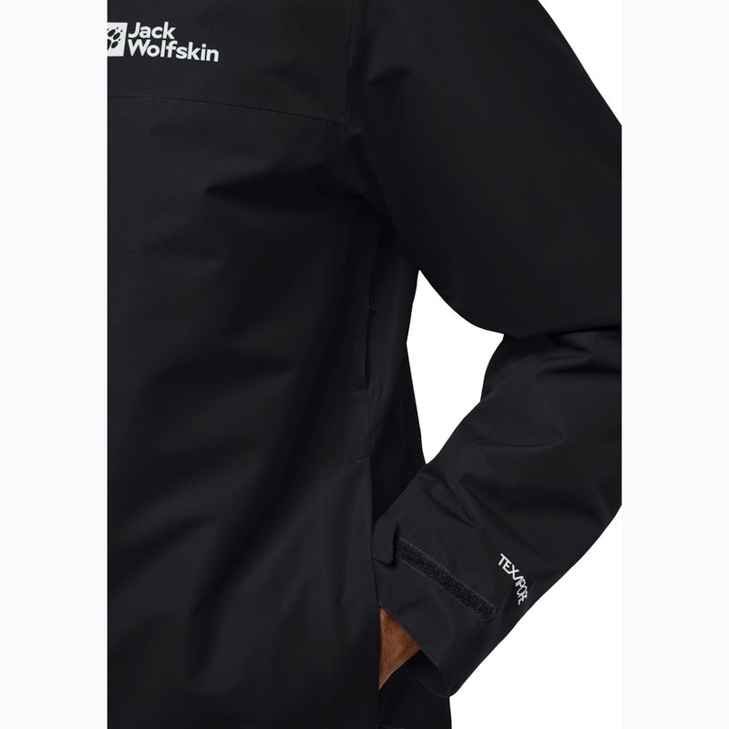 Herren 3in1 Jacke Jack Wolfskin Jasper 3In1 schwarz 9