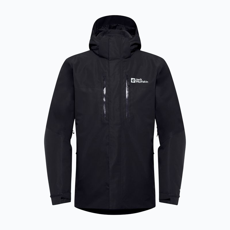 Herren 3in1 Jacke Jack Wolfskin Jasper 3In1 schwarz 19