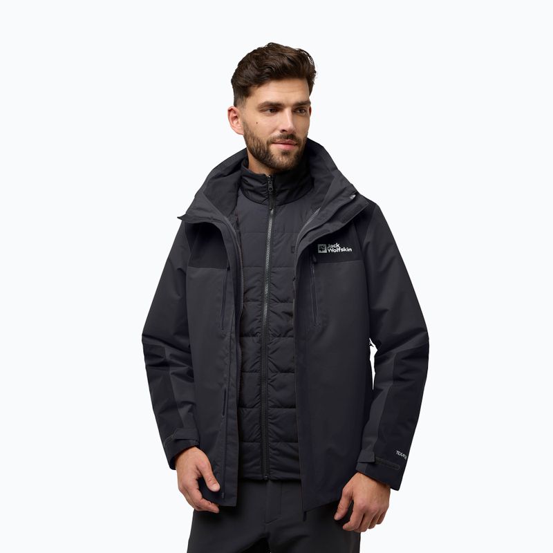 Jack Wolfskin Herren Jasper 3In1 Phantom Jacke 3