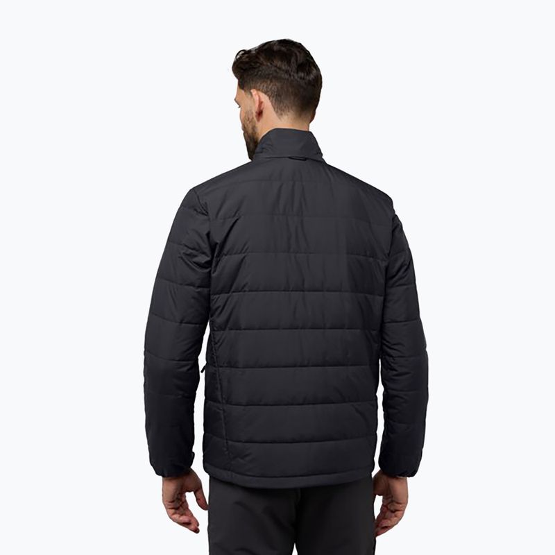 Jack Wolfskin Herren Jasper 3In1 Jacke schwarz oliv 5