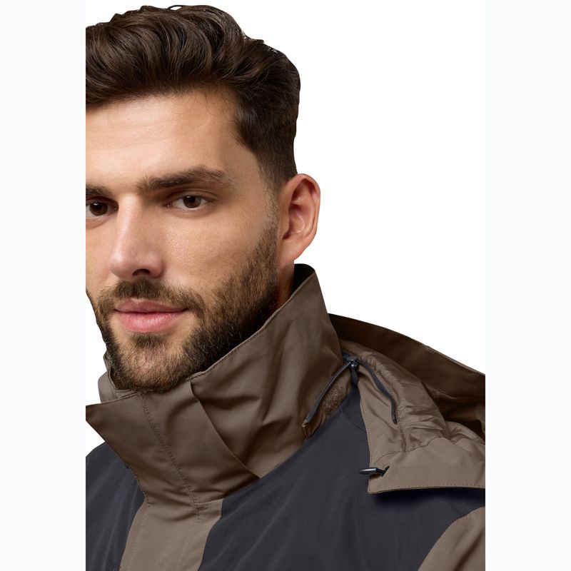 Jack Wolfskin Herren Jasper 3In1 Jacke kalter Kaffee 7