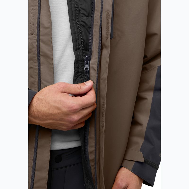 Jack Wolfskin Herren Jasper 3In1 Jacke kalter Kaffee 16