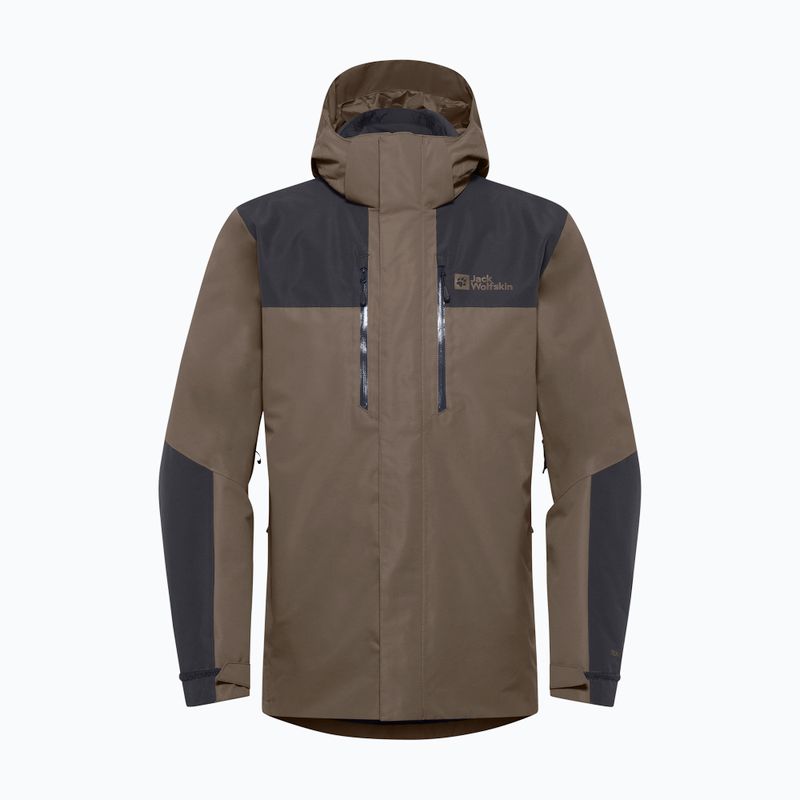 Jack Wolfskin Herren Jasper 3In1 Jacke kalter Kaffee 17