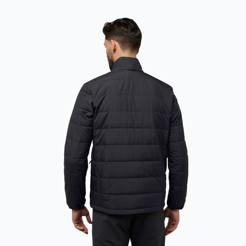 Jack Wolfskin Herren Jasper 3In1 Jacke schwarz oliv 5