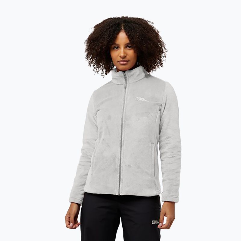 Jack Wolfskin Damen Rotwand 3In1 Fleece-Sweatshirt graphit 4