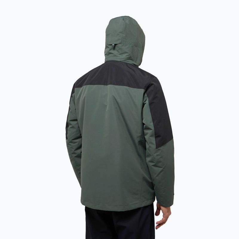 Jack Wolfskin Herren Romberg 3In1 Jacke schiefergrün 4