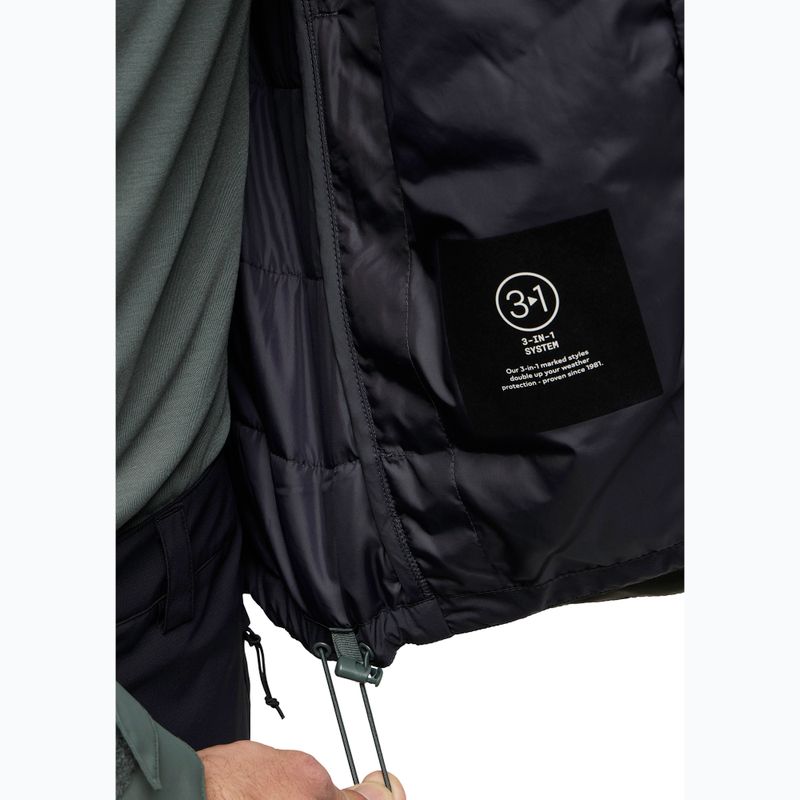 Jack Wolfskin Herren Romberg 3In1 Jacke schiefergrün 15
