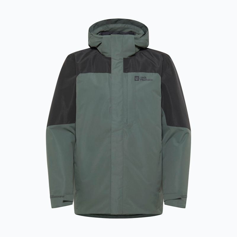 Jack Wolfskin Herren Romberg 3In1 Jacke schiefergrün 17