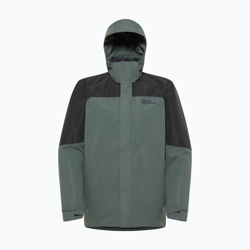 Jack Wolfskin Herren Romberg 3In1 Jacke schiefergrün 18