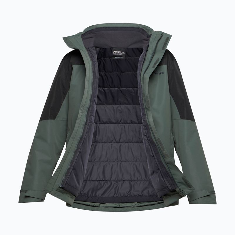 Jack Wolfskin Herren Romberg 3In1 Jacke schiefergrün 20