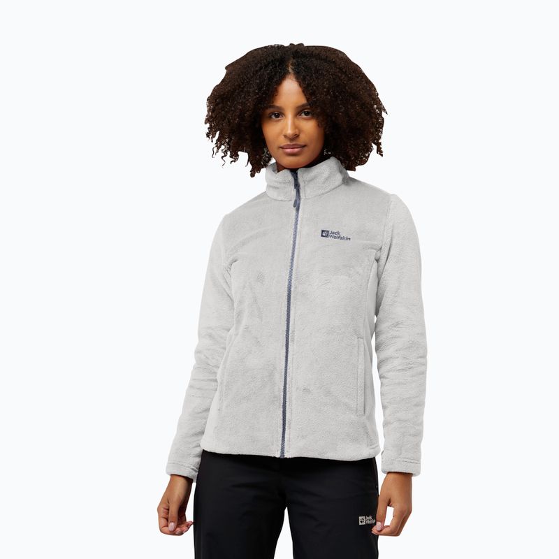 Jack Wolfskin Damen Rotwand 3In1 Fleece-Sweatshirt graphit 4