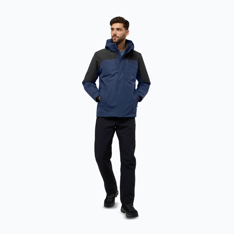 Jack Wolfskin Herren 3-in1 Jacke Romberg 3In1 midnight sky 2