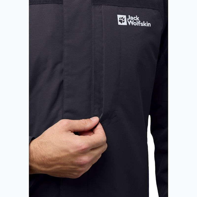 Herren 3-in-1 Jack Wolfskin Romberg 3In1 Phantom Jacke 10