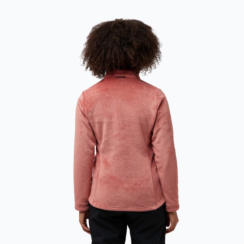 Jack Wolfskin Damen Rotwand 3In1 Fleece-Sweatshirt rot ocker 4