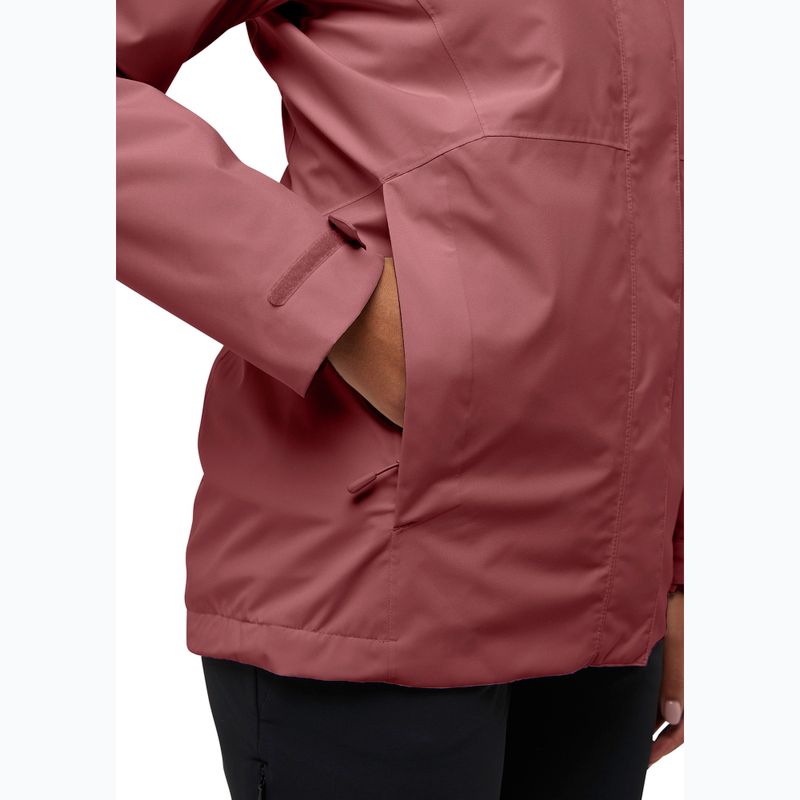 Jack Wolfskin Damen Rotwand 3In1 Fleece-Sweatshirt rot ocker 7