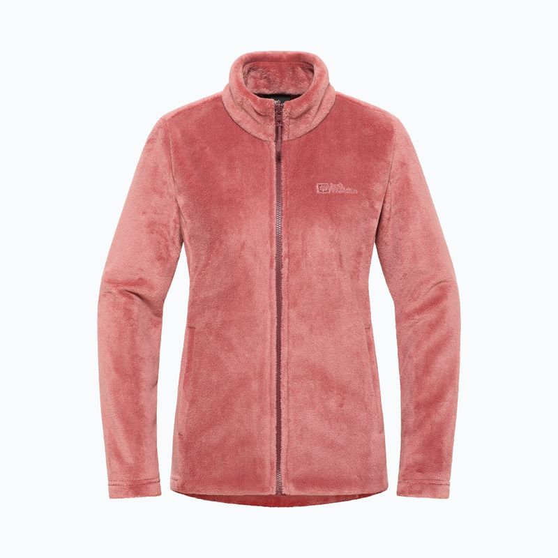 Jack Wolfskin Damen Rotwand 3In1 Fleece-Sweatshirt rot ocker 15