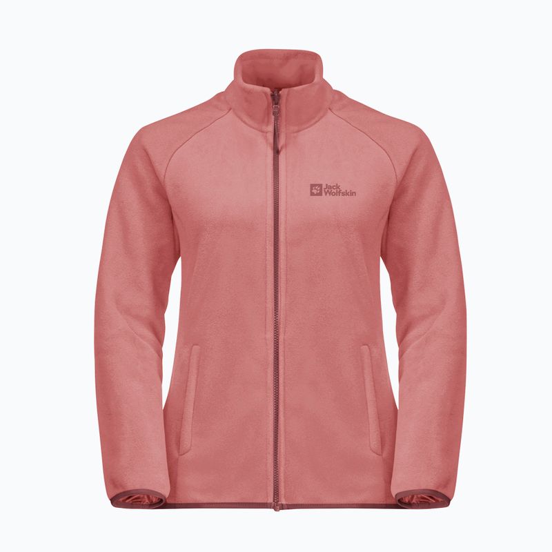 Jack Wolfskin Women's Moonrise 3In1 Jacke rot ocker 10