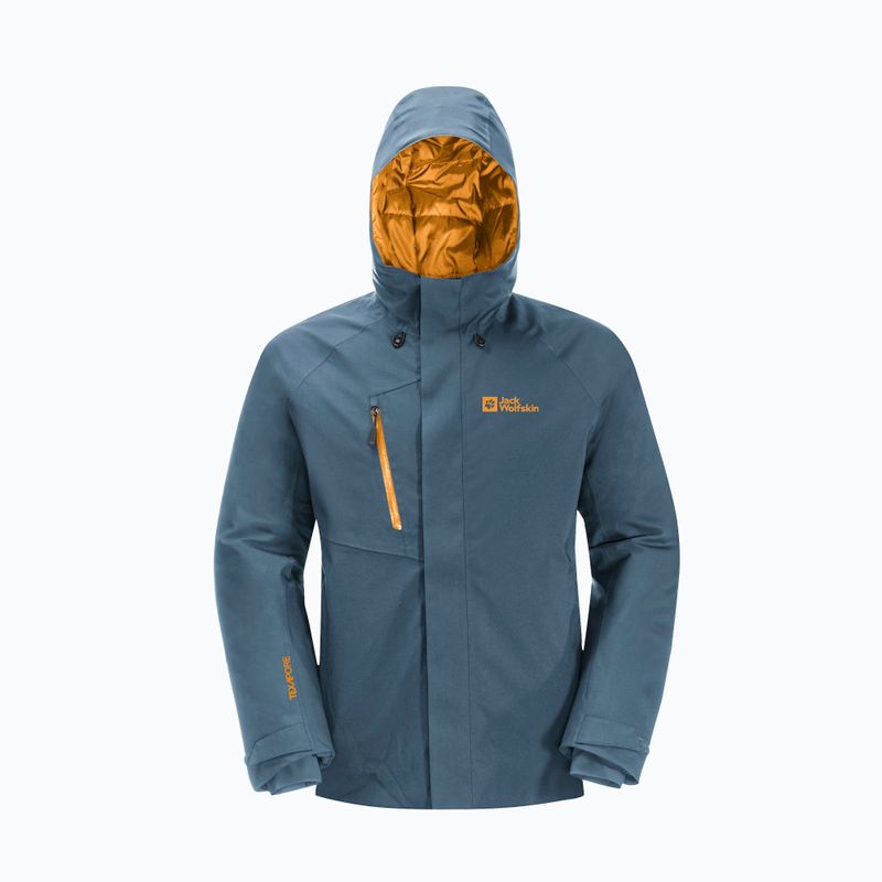 Jack Wolfskin Herren Winterjacke Troposphere Ins midnight sky 8