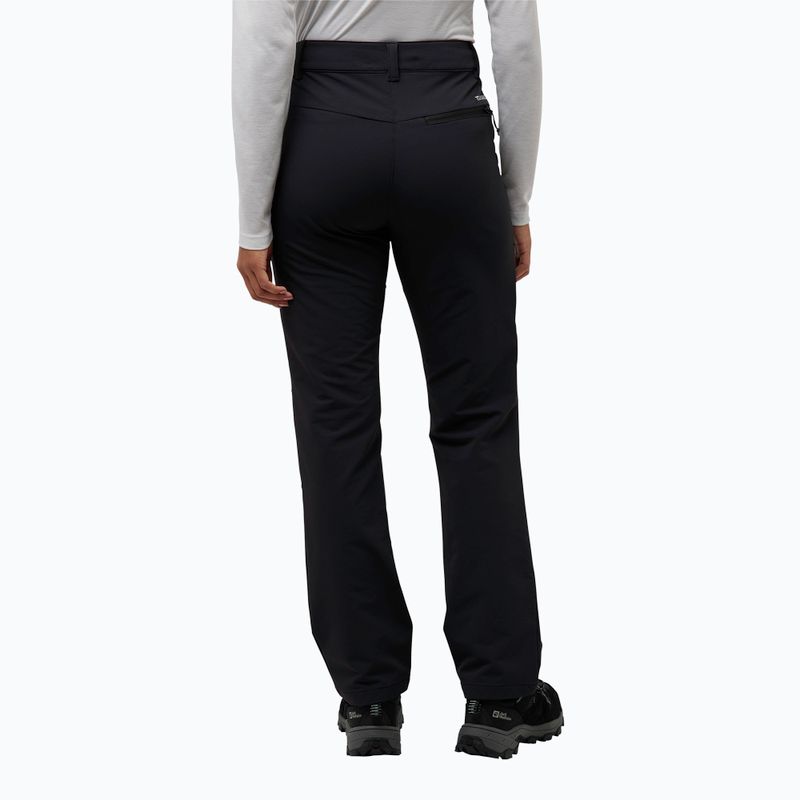 Hose Softshell Damen Jack Wolfskin Activate Thermic black 2
